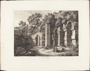 I Colosseum af Johann Christian Reinhart