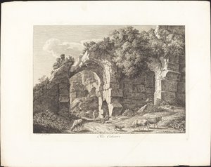 I Colosseum af Johann Christian Reinhart