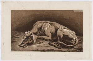 Sovende mynde af Johann Christian Reinhart