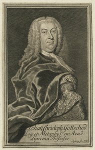 Gottsched af Johann Christoph Sysang