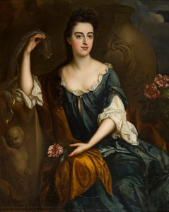 Portræt af fru Judith Corbet, ca. 1680-1710 (olie på lærred)