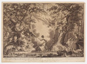 Adams skabelse af Johann Elias Ridinger