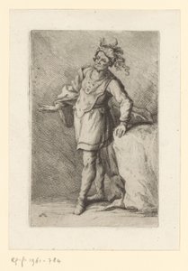 Stående kriger med fjerbaseret baret Soldiers of Classical Antiquity (serietitel)