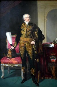 Portræt af baron János Malonyay af Johann Ender