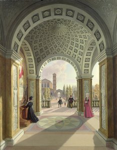 Italiensk kirkegård, 1845
