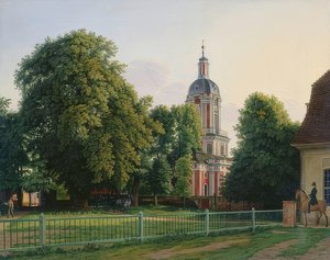 Kirke i parken ved Buch Slot