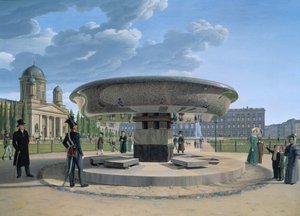 Granitfadet i Berlin Lustgarten, 1831