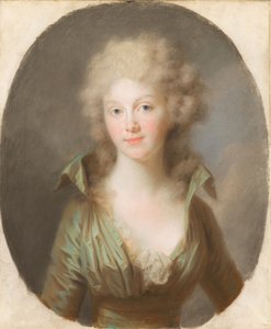 Friederike Luise Wilhelmine af Preussen 1774-1837, dronning af Holland, ca. 1790.