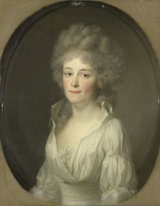Portræt af Johanna Ferdinanda Van Collen, kone til Salomon Rendorp