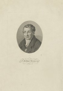 Portræt af Friedrich Ludwig Kreysig 1770-1839, 1826.