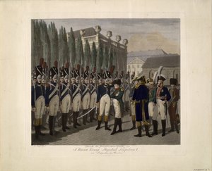 Parade af de franske garder ved Lustgarten i Berlin 1806, 1806