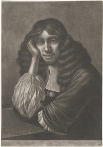 Portræt skov griner brun af Johann Friedrich Leonard