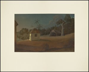 En samling af Waldecks originale kunstværk fra Mesoamerica, boks 11 af 22 af Johann Friedrich Maximilian von Waldeck