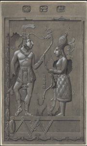 Kokoelma Waldeckin alkuperäisiä taideteoksia Mesoamerikkasta, laatikko 2/22 af Johann Friedrich Maximilian von Waldeck