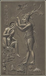 En samling af Waldecks originale kunstværk fra Mesoamerica, boks 4 af 22