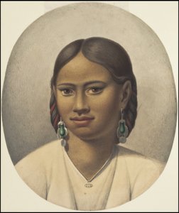 En samling af Waldecks originale kunstværk fra Mesoamerica, boks 4 af 22 af Johann Friedrich Maximilian von Waldeck