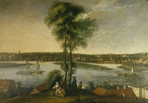 Potsdam, Sanssouci Slotspark fra Brauhausberg