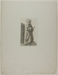 Sankt Philipp Neri med kors og bog af Johann Friedrich Overbeck