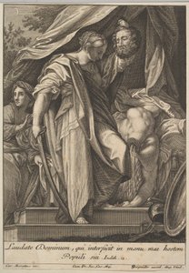 Judith dræber Holofernes, 1705-62.