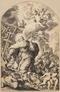 Sankt Anthonys fristelse af Johann Georg Glückher