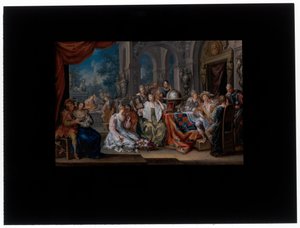 Viiden aistin allegoria af Johann Georg Platzer