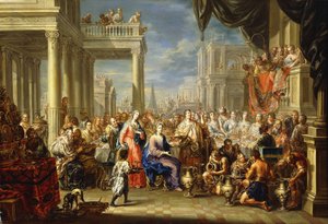 Ægteskabet i Kana, af Johann Georg Platzer