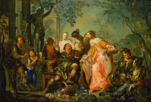 Årstidernes fornøjelser: Efterår af Johann Georg Platzer