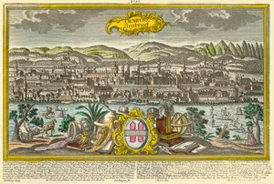 Innsbruck, c1740. af Johann Georg Ringlin
