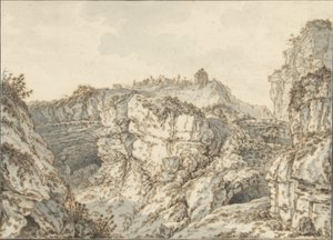 Rockfest på Montmartre af Johann Georg Wille