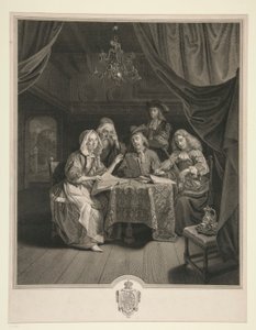 Familiekoncerten af Johann Georg Wille