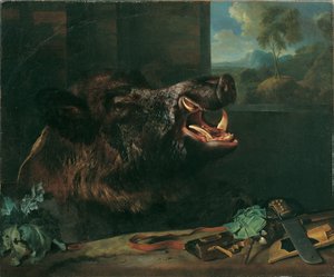 ornestilleben af Johann Georg de Hamilton