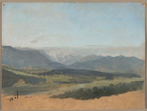 Das obere Loisachtal af Johann Georg von Dillis