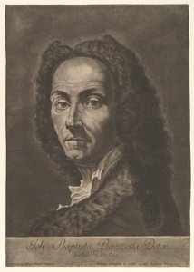 Portræt af Giovanni Battista Piazzetta, begyndelsen af ​​det 18. århundrede.