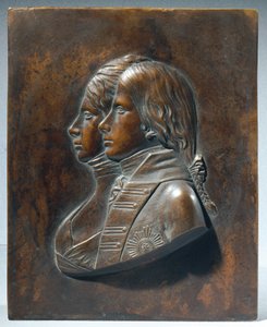 Frederik Vilhelm III. som kronprins med sin hustru Luise von Mecklenburg-Strelitz