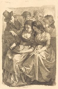 Schadow og hans familie af Johann Gottfried Schadow