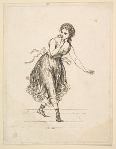 Woman Alone, fra serien The Dancing Pair Vigano.n.d.