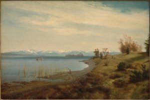 Vorfrühling am Starnberger See af Johann Gottfried Steffan