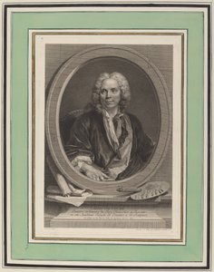 Louis Galloche af Johann Gotthard Müller, after Louis Tocqué