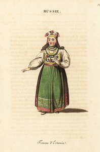 Gift kvinde af Estland af Johann Gottlieb Georgi