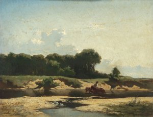 Hestevæddeløbet af Johann Gualbert Raffalt