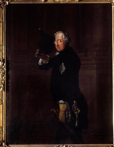 Portræt af Frederik II kaldet Frederik den Store, konge af Preussen (1712-1786) Maleri af Johann Heinrich Franke (1738-1792) 1764 Berlin, Nationalgalleriet af Johann Heinrich Francke