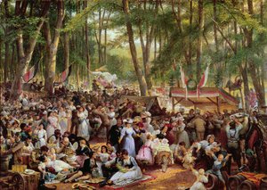 Waldchestag i 1871 af Johann Heinrich Hasselhorst