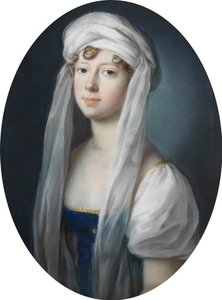 Johann Heinrich Schröder - Storhertuginde Maria Pavlovna Romanova af Rusland som arveprinsesse af Sachsen-Weimar-Eisenach i 1806 af Johann Heinrich Schroder