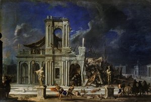 Samson slog filistrene, ca. 1633-34