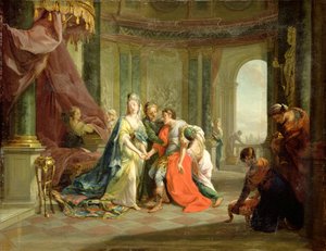 Anthony, dødeligt såret, med Cleopatra, ca. 1797-99