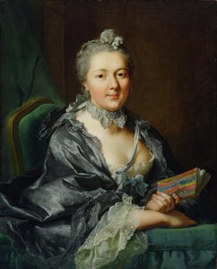 Kunstnernes anden hustru, Julie Marianne Pernette, født Robert, 1762 af Johann Heinrich Tischbein