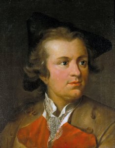 Portræt af Gotthold Ephraim Lessing 1729-1781, c.1755.