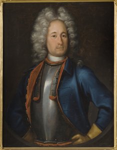 Portræt af admiralen Olof Stromstierna (1664-1730), af Wedekind, Johann-Heinrich (1674-1736). Olie på lærred