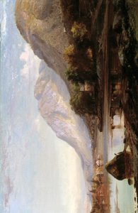 Hudson River ved Cold Spring, 1861. af Johann Hermann Carmiencke