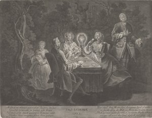 Lombre-spillet af Johann Jacobus Haid